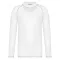 PA4018 gyerek hosszú ujjú sportpóló UV védelemmel Proact, White-10/12