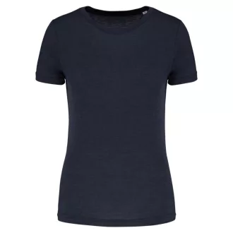   PA4021 rövid ujjú környakas Női triblend sportpóló Proact, French Navy Heather-XS