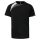 PA436 unisex rövid ujjú kereknyakú sportpóló színes panelekkel Proact, Black/White/Storm Grey-2XL