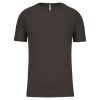 PA438 férfi környakas raglános rövid ujjú sportpóló Proact, Dark Grey-XS
