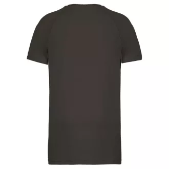   PA438 férfi környakas raglános rövid ujjú sportpóló Proact, Dark Grey-XS