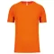 PA438 férfi környakas raglános rövid ujjú sportpóló Proact, Fluorescent Orange-L