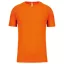PA438 férfi környakas raglános rövid ujjú sportpóló Proact, Fluorescent Orange-L