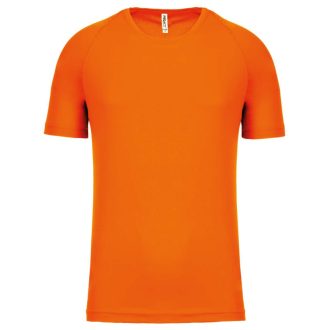   PA438 férfi környakas raglános rövid ujjú sportpóló Proact, Fluorescent Orange-XS