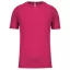 PA438 férfi környakas raglános rövid ujjú sportpóló Proact, Fuchsia-2XL