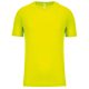 PA438 férfi környakas raglános rövid ujjú sportpóló Proact, Fluorescent Yellow-3XL
