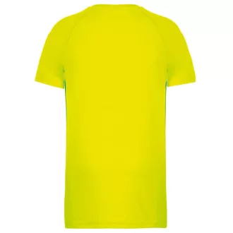   PA438 férfi környakas raglános rövid ujjú sportpóló Proact, Fluorescent Yellow-3XL