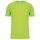 PA438 férfi környakas raglános rövid ujjú sportpóló Proact, Lime-2XL