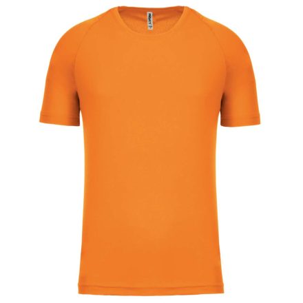 PA438 férfi környakas raglános rövid ujjú sportpóló Proact, Orange-L