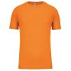 PA438 férfi környakas raglános rövid ujjú sportpóló Proact, Orange-XS