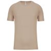 PA438 férfi környakas raglános rövid ujjú sportpóló Proact, Sand-2XL
