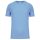 PA438 férfi környakas raglános rövid ujjú sportpóló Proact, Sky Blue-XS