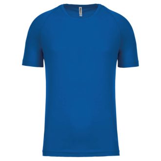   PA438 férfi környakas raglános rövid ujjú sportpóló Proact, Sporty Royal Blue-XS
