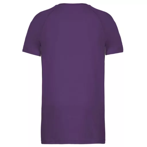 PA438 férfi környakas raglános rövid ujjú sportpóló Proact, Violet-XS