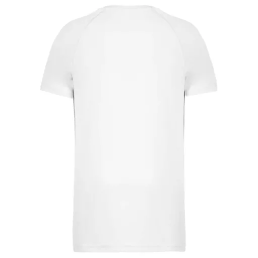 PA438 férfi környakas raglános rövid ujjú sportpóló Proact, White-XS
