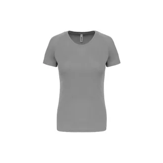   PA439 Női környakas raglános rövid ujjú sportpóló Proact, Fine Grey-XS