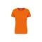 PA439 Női környakas raglános rövid ujjú sportpóló Proact, Fluorescent Orange-M