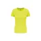PA439 Női környakas raglános rövid ujjú sportpóló Proact, Fluorescent Yellow-XL