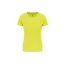 PA439 Női környakas raglános rövid ujjú sportpóló Proact, Fluorescent Yellow-XS