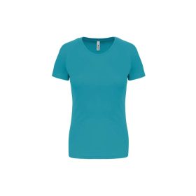   PA439 Női környakas raglános rövid ujjú sportpóló Proact, Light Turquoise-XS