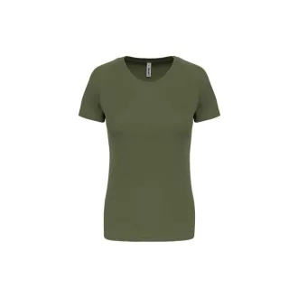   PA439 Női környakas raglános rövid ujjú sportpóló Proact, Olive-XL