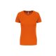 PA439 Női környakas raglános rövid ujjú sportpóló Proact, Orange-2XL