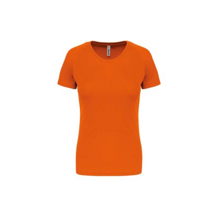PA439 Női környakas raglános rövid ujjú sportpóló Proact, Orange-XL