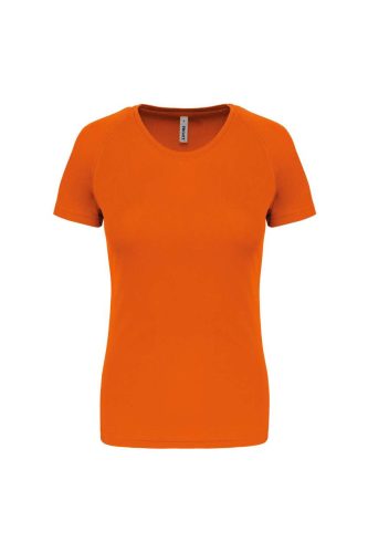 PA439 Női környakas raglános rövid ujjú sportpóló Proact, Orange-XS