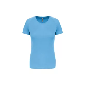   PA439 Női környakas raglános rövid ujjú sportpóló Proact, Sky Blue-XS