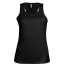 PA442 Női sporthátú ujjatlan sporttrikó Proact, Black-M