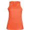 PA442 Női sporthátú ujjatlan sporttrikó Proact, Fluorescent Orange-M
