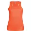 PA442 Női sporthátú ujjatlan sporttrikó Proact, Fluorescent Orange-XS