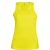 PA442 Női sporthátú ujjatlan sporttrikó Proact, Fluorescent Yellow-L