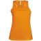 PA442 Női sporthátú ujjatlan sporttrikó Proact, Orange-XL