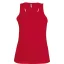 PA442 Női sporthátú ujjatlan sporttrikó Proact, Red-XL