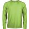PA443 férfi hosszú ujjú kereknyakú sportpóló Proact, Lime-2XL