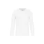 PA443 férfi hosszú ujjú kereknyakú sportpóló Proact, White-2XL