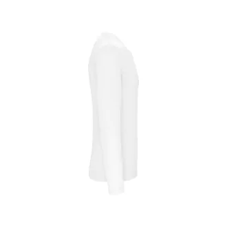   PA443 férfi hosszú ujjú kereknyakú sportpóló Proact, White-2XL