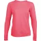 PA444 Női hosszú ujjú kereknyakú sportpóló Proact, Fluorescent Pink-M