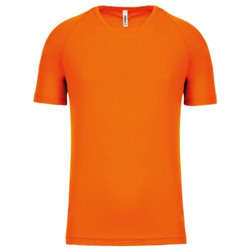 PA445 rövid ujjú kereknyakú gyerek sportpóló Proact, Fluorescent Orange-6/8