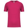 PA445 rövid ujjú kereknyakú gyerek sportpóló Proact, Fuchsia-6/8
