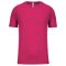 PA445 rövid ujjú kereknyakú gyerek sportpóló Proact, Fuchsia-6/8