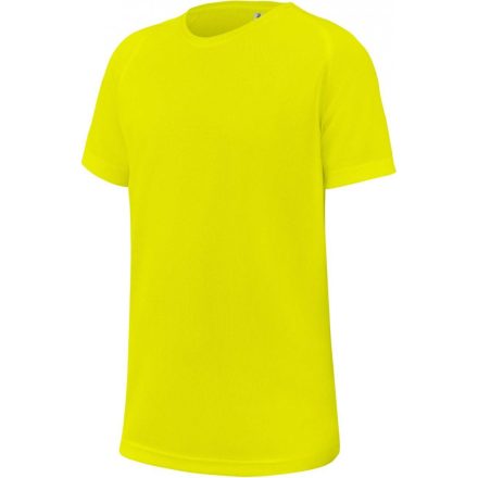 Proact PA445 gyerek sport póló, Fluorescent Yellow R