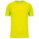 PA445 rövid ujjú kereknyakú gyerek sportpóló Proact, Fluorescent Yellow-8/10