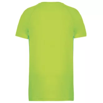   PA445 rövid ujjú kereknyakú gyerek sportpóló Proact, Lime-12/14