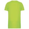 PA445 rövid ujjú kereknyakú gyerek sportpóló Proact, Lime-8/10