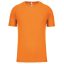 PA445 rövid ujjú kereknyakú gyerek sportpóló Proact, Orange-10/12