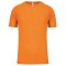 PA445 rövid ujjú kereknyakú gyerek sportpóló Proact, Orange-6/8