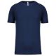 PA445 rövid ujjú kereknyakú gyerek sportpóló Proact, Sporty Navy-10/12