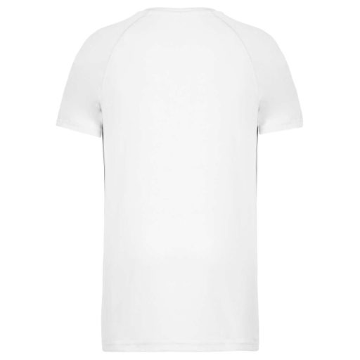 PA445 rövid ujjú kereknyakú gyerek sportpóló Proact, White-6/8